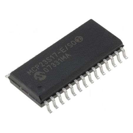 Interfață Extensie I/O 10Mbps SPI SMD SOIC28 | Electronic-mag.ro | Componente Electronice