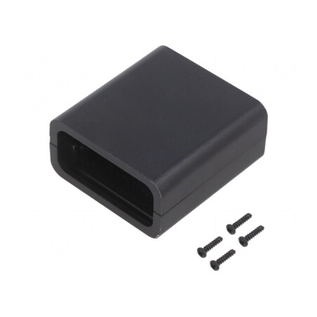 Carcasă Universală ABS Neagră 48x50x24mm UL94V-0 | Electronic-mag.ro | Componente Electronice