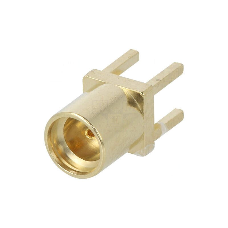 Soclu MMCX Mamă Drept 50Ω pentru PCB Aurit | Electronic-mag.ro | Componente Electronice