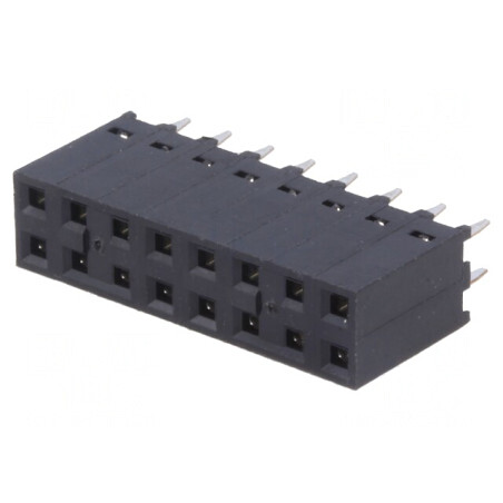 Soclu PCB Mamă 16 PIN 2.54mm THT | Electronic-mag.ro | Componente Electronice