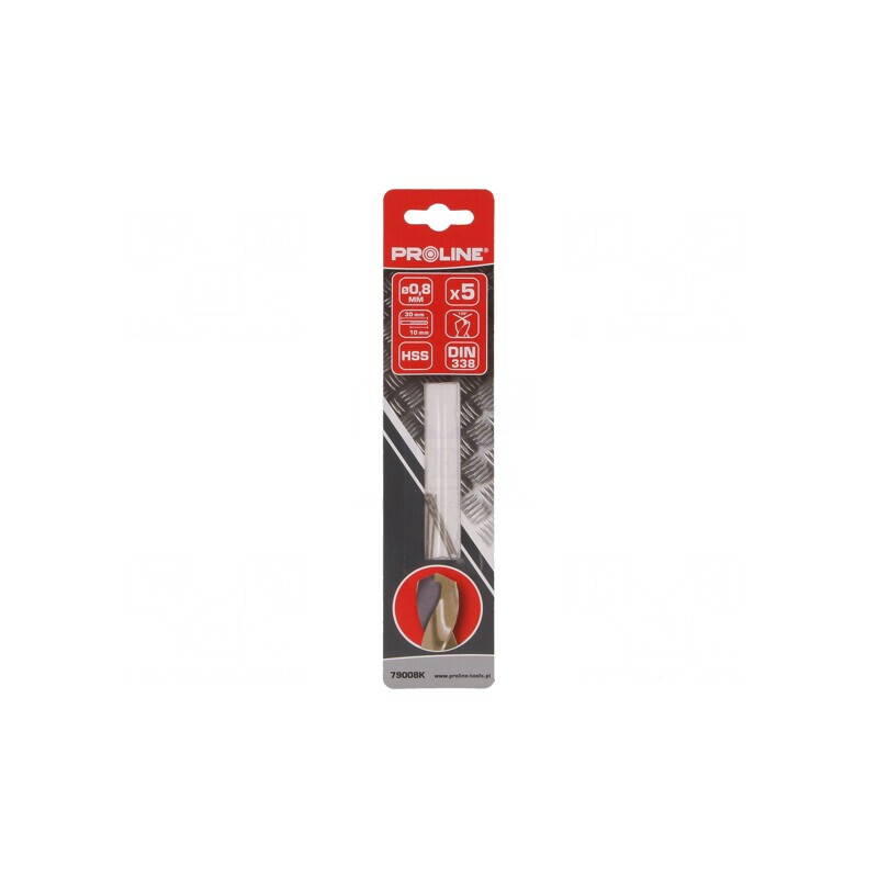 Set Burghie Metal 0.8mm HSS 5buc | Electronic-mag.ro | Componente Electronice
