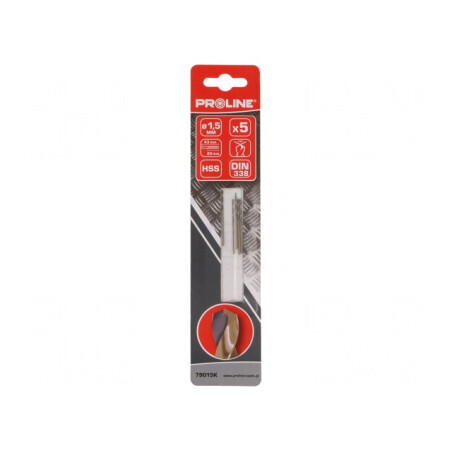 Burghiu Metal 1,5mm HSS 5buc | Electronic-mag.ro | Componente Electronice
