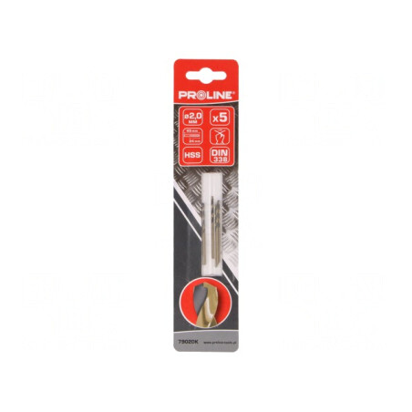Burghiu Metal 2mm HSS 5buc Blister | Electronic-mag.ro | Componente Electronice