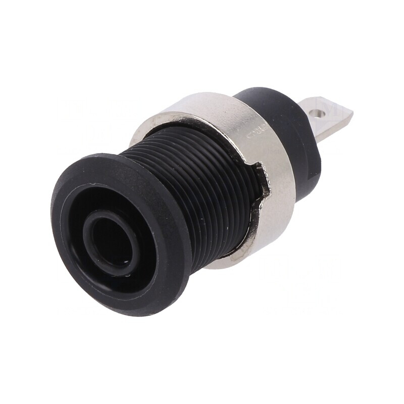 Soclu Banană 4mm Negru 24A 1kV | Electronic-mag.ro | Componente Electronice Soclu Banană 4mm Negru 24A 1kV | Electronic-mag.ro | Componente Electronice