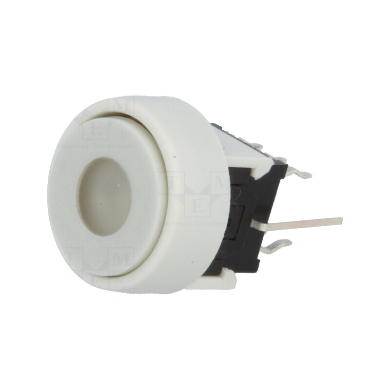 Comutator Tastatură 2 Pozitii DPDT LED Alb 0.1A 30VDC | Electronic-mag.ro | Componente Electronice
