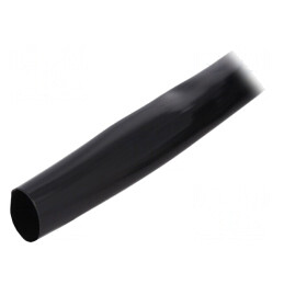 Manşon electroizolant PVC negru 20mm x 10m | Electronic-mag.ro | Componente Electronice