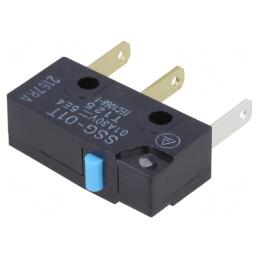 Microîntrerupător SNAP ACTION SPDT 0,1A 125VAC/30VDC | Electronic-mag.ro | Componente Electronice