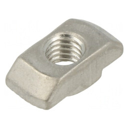 Piuliță oțel inoxidabil 8mm pentru profile T | Electronic-mag.ro | Componente Electronice