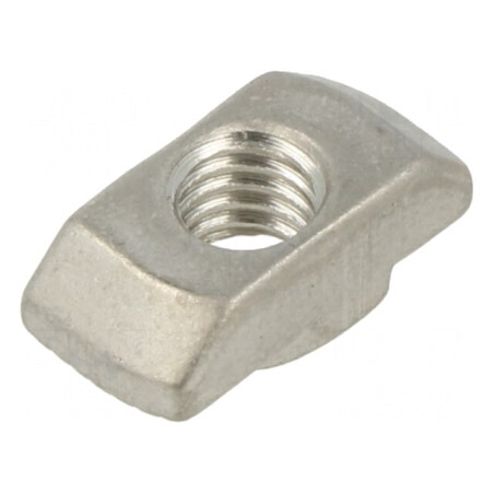 Piuliță oțel inoxidabil 8mm pentru profile T | Electronic-mag.ro | Componente Electronice