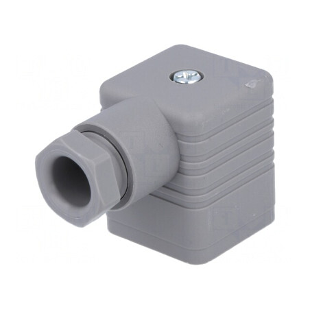 Conector Valvă Mufă 18mm 4PIN 90° | Electronic-mag.ro | Componente Electronice