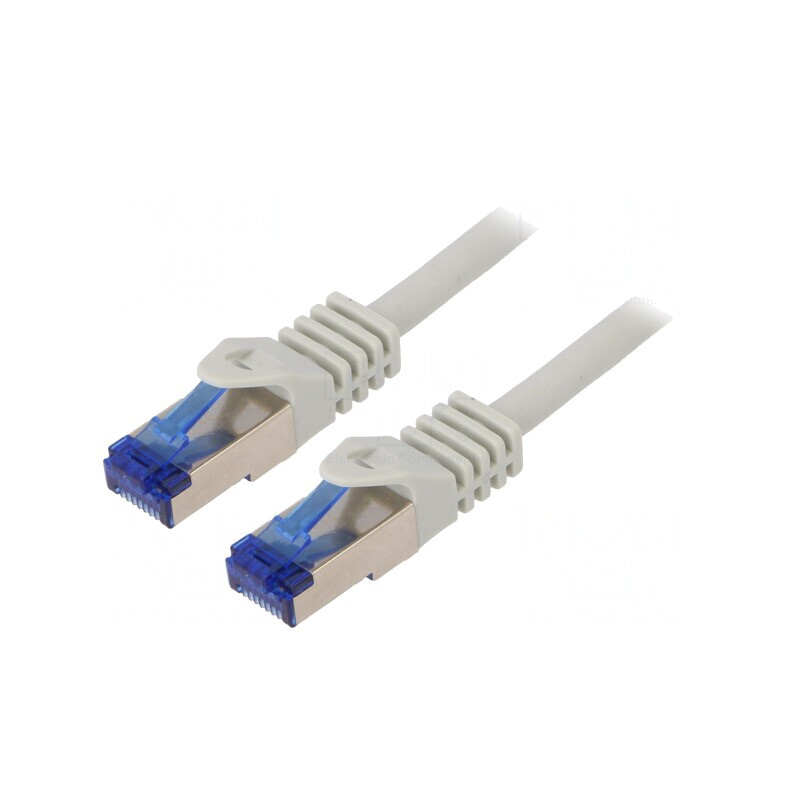 Patch cord S/FTP 6a LSZH gri 0,25m | Electronic-mag.ro | Componente Electronice Patch cord S/FTP 6a LSZH gri 0,25m | Electronic-mag.ro | Componente Electronice