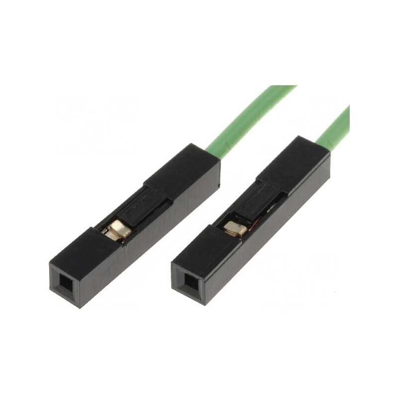 Cablu Conectare Verde 250mm 10 Bucăți | Electronic-mag.ro | Componente Electronice