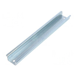 Şină DIN Oţel 35x15x215mm pentru Carcase | Electronic-mag.ro | Componente Electronice