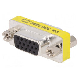Adaptor D-Sub 15 pini HD soclu 1:1 | Electronic-mag.ro | Componente Electronice