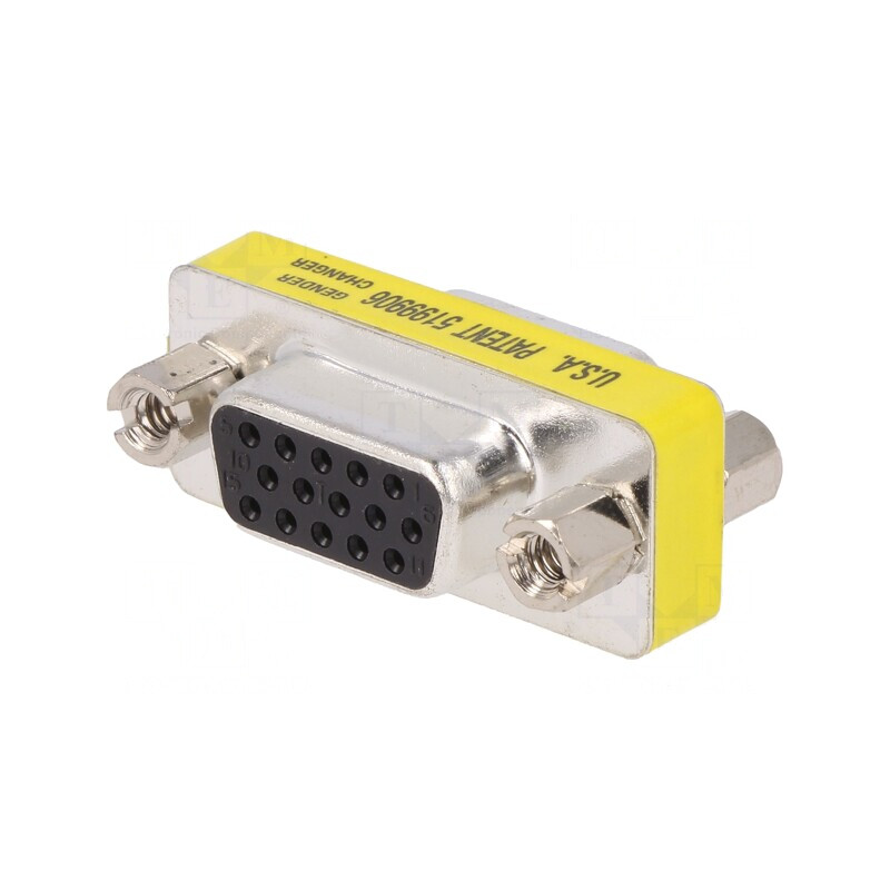 Adaptor D-Sub 15 pini HD soclu 1:1 | Electronic-mag.ro | Componente Electronice