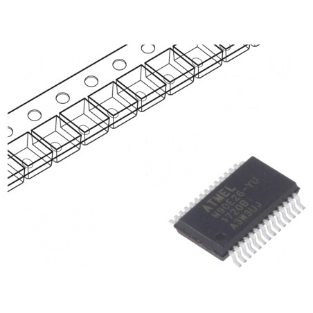 Detector de Putere SPI UART 2,8-3,6V SSOP28 | Electronic-mag.ro | Componente Electronice