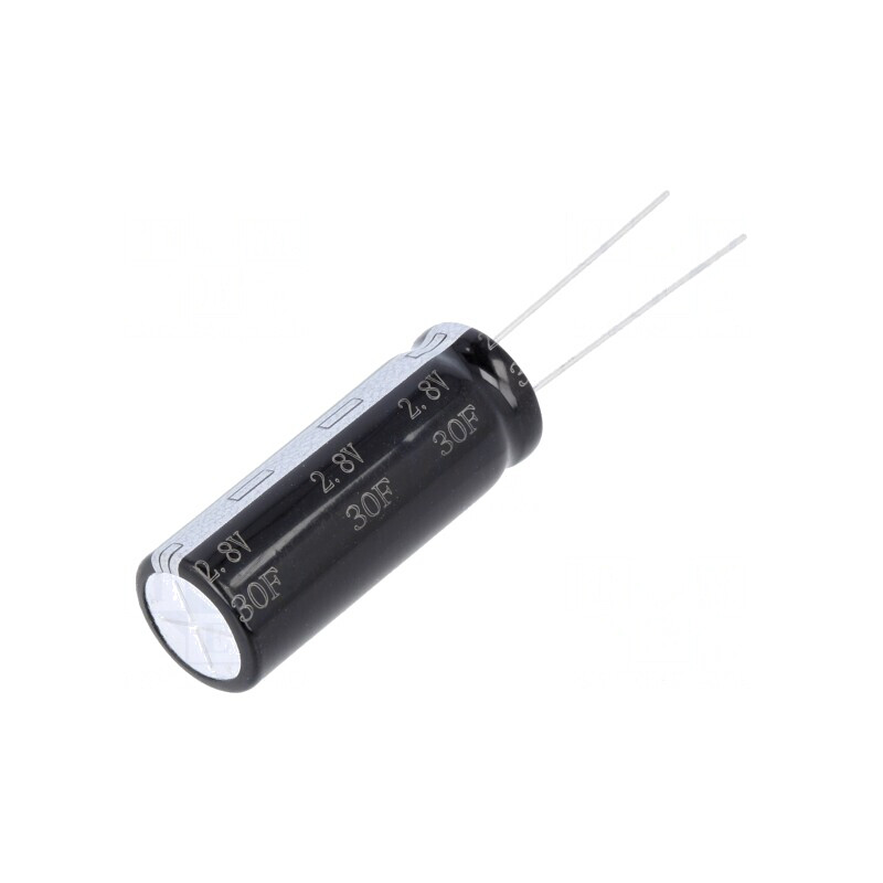 Supercondensator 30F 2.8V Ø12.5x34mm 35mΩ | Electronic-mag.ro | Componente Electronice
