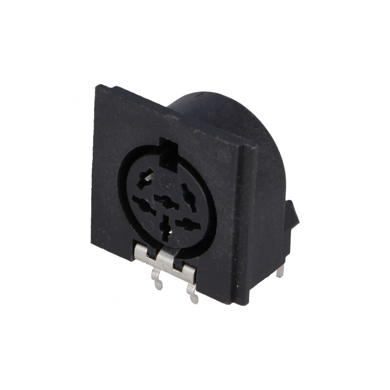 Soclu DIN 6 pini unghi 90° pentru PCB | Electronic-mag.ro | Componente Electronice Soclu DIN 6 pini unghi 90° pentru PCB | Electronic-mag.ro | Componente Electronice