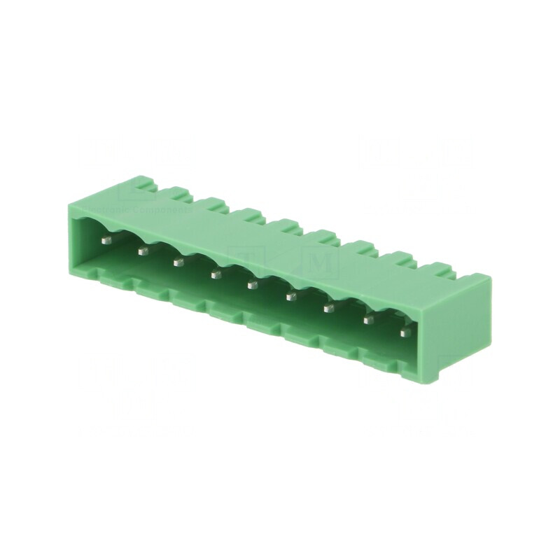 Regletă Conexiuni Deconectabilă 5,08mm 9 Piste Drept Tată | Electronic-mag.ro | Componente Electronice