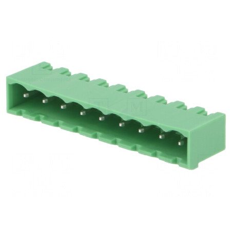 Regletă Conexiuni Deconectabilă 5,08mm 9 Piste Drept Tată | Electronic-mag.ro | Componente Electronice