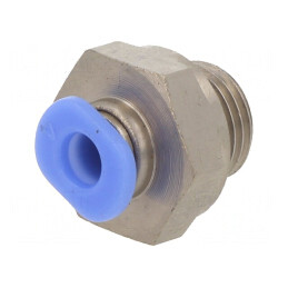 Racord Push-in Alamă Nichelată 10bar | Electronic-mag.ro | Componente Electronice