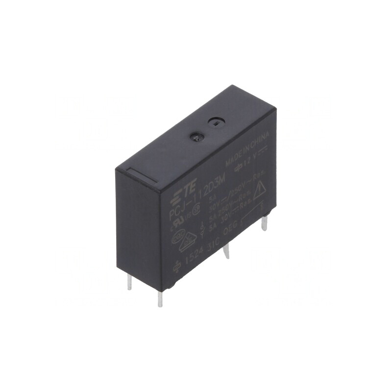Releu Electromagnetic SPST-NO 12V DC 5A | Electronic-mag.ro | Componente Electronice