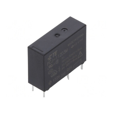 Releu Electromagnetic SPST-NO 12V DC 5A | Electronic-mag.ro | Componente Electronice