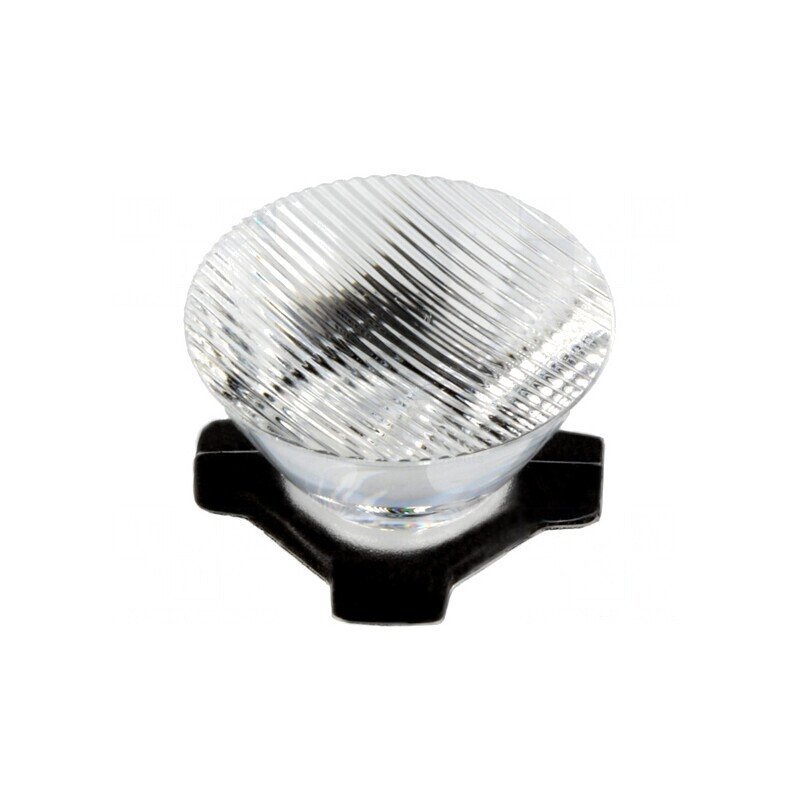 Lentilă LED Rotundă Transparentă 8/55° 21,1mm 21,6mm | Electronic-mag.ro | Componente Electronice