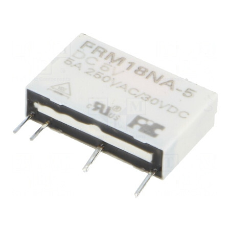 Releu Electromagnetic SPST-NO 5VDC 5A | Electronic-mag.ro | Componente Electronice