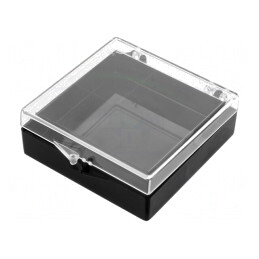 Container Individual Polistiren Policabonat 65x65x20mm | Electronic-mag.ro | Componente Electronice