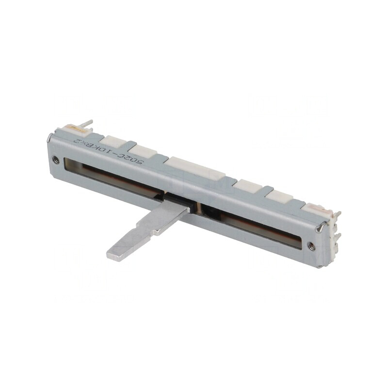 Potentiometru Glisant 10kΩ 125mW THT Linear Metal | Electronic-mag.ro | Componente Electronice