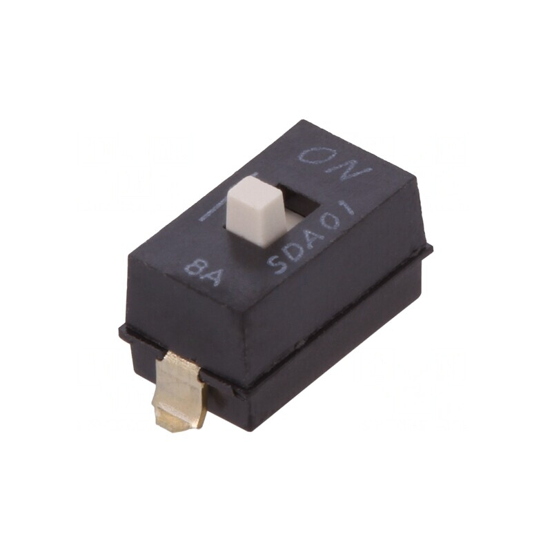 Comutator DIP-SWITCH 1 Secțiune OFF-ON 0,025A 24VDC | Electronic-mag.ro | Componente Electronice
