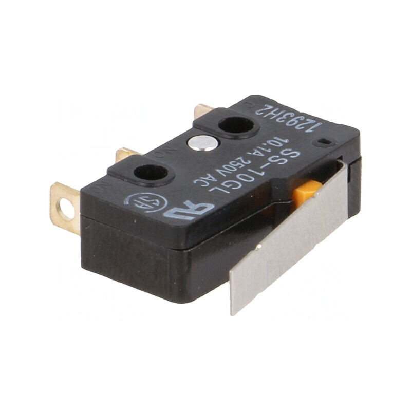 Microîntrerupător cu Manetă SPDT 10A 250VAC IP40 | Electronic-mag.ro | Componente Electronice
