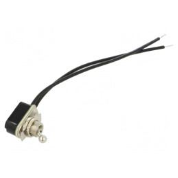 Comutator Basculant 2 Poz SPST OFF-ON 3A 250VAC | Electronic-mag.ro | Componente Electronice