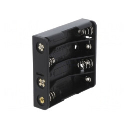 Suport Baterii AAA R03 pentru PCB (4 baterii) | Electronic-mag.ro | Componente Electronice