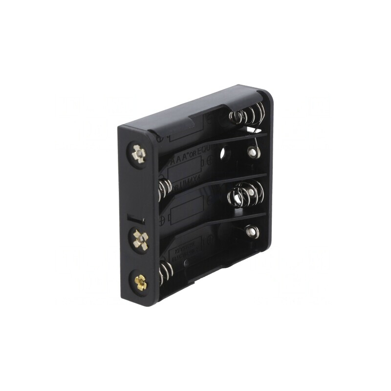 Suport Baterii AAA R03 pentru PCB (4 baterii) | Electronic-mag.ro | Componente Electronice