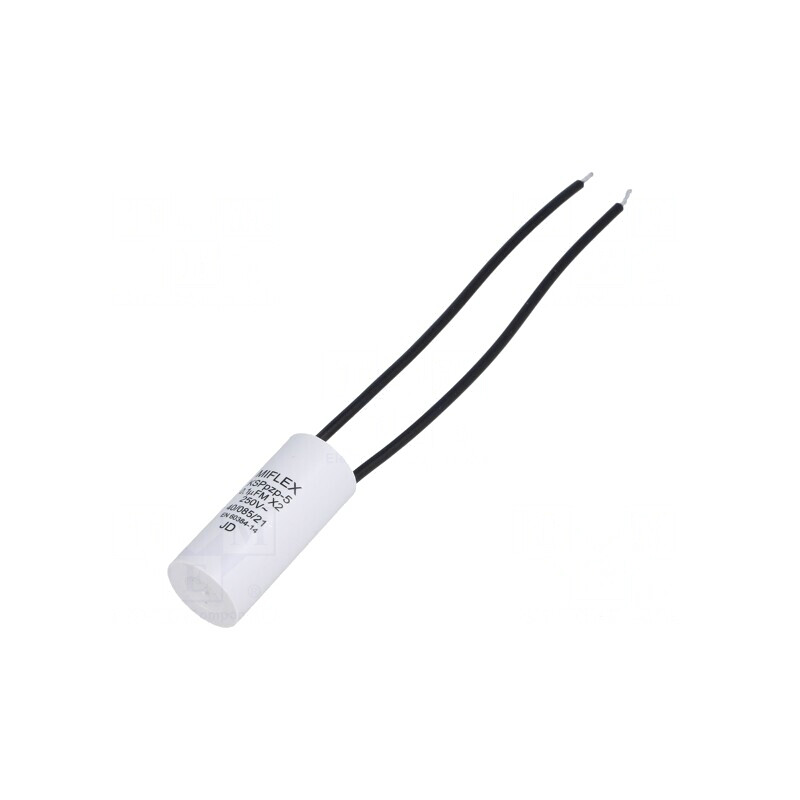 Condensator cu Polipropilenă 100nF THT ±20% X2 | Electronic-mag.ro | Componente Electronice