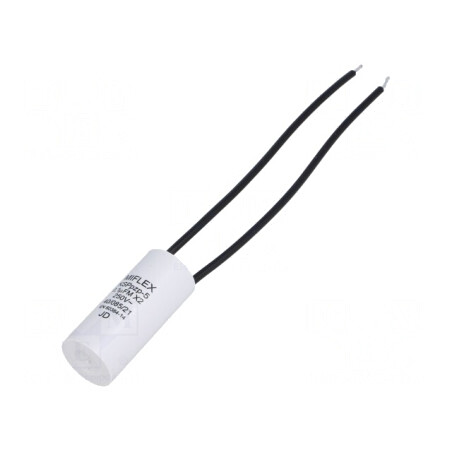 Condensator cu Polipropilenă 100nF THT ±20% X2 | Electronic-mag.ro | Componente Electronice