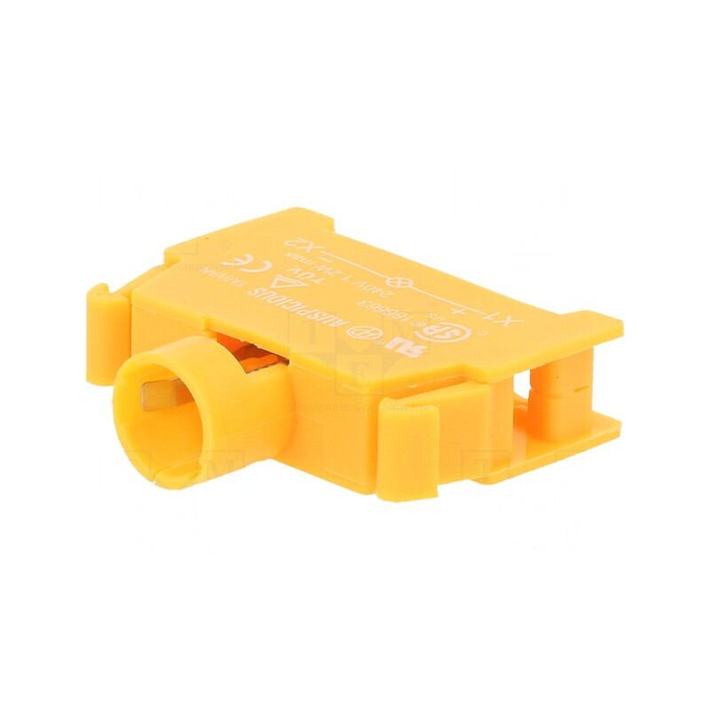 Soclu pentru lămpi BA9S 240V 22mm/30mm -20÷60°C | Electronic-mag.ro | Componente Electronice