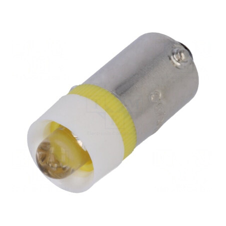 Lampă LED Galbenă 24V BA9S | Electronic-mag.ro | Componente Electronice