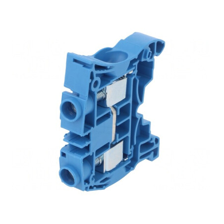 Conector Șine Albastru 0,5-16mm² 2 Borne | Electronic-mag.ro | Componente Electronice