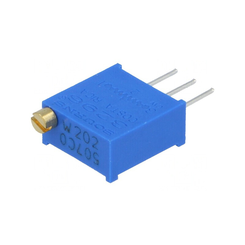 Potențiometru Multitură 2kΩ 500mW THT ±10% | Electronic-mag.ro | Componente Electronice