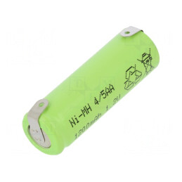 Baterie reîncărcabilă Ni-MH 1,2V 1200mAh cu terminale pentru lipire | Electronic-mag.ro | Componente Electronice