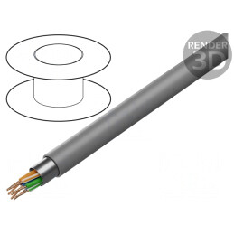 Cablu F/UTP Cat5e 305m PVC Gri 6mm | Electronic-mag.ro | Componente Electronice