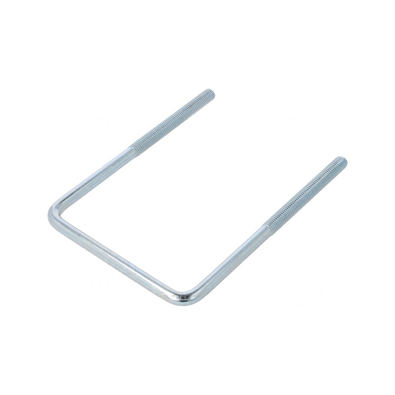 Bridă tip "U" oțel zinc 70mm x 89mm | Electronic-mag.ro | Componente Electronice