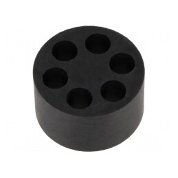 Insert Presetupă 6mm M32 IP68 Cauciuc NBR 6 Orificii | Electronic-mag.ro | Componente Electronice