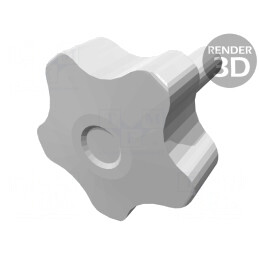 Buton de Reglare M10 40mm | Electronic-mag.ro | Componente Electronice