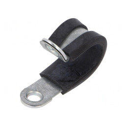 Clipsuri Oțel cu Protecție EPDM 9mm x 13mm | Electronic-mag.ro | Componente Electronice