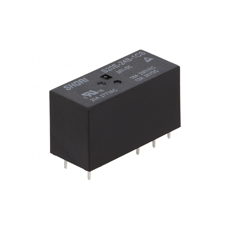 Releu Electromagnetic 24VDC 20A SPDT | Electronic-mag.ro | Componente Electronice