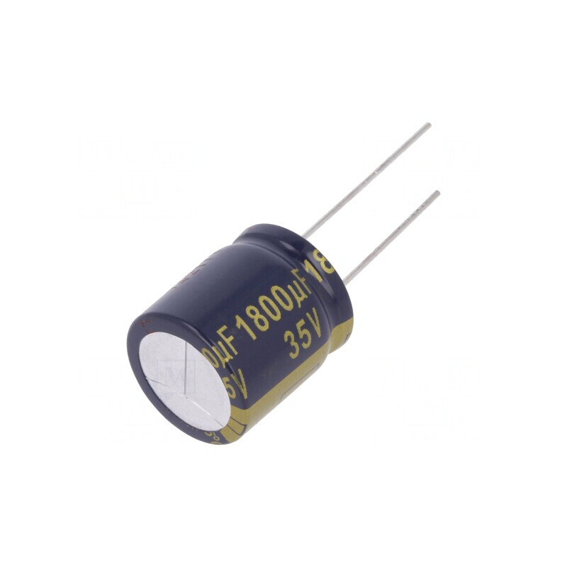 Condensator Electrolitic Low ESR THT 1800uF 35V 18x20mm | Electronic-mag.ro | Componente Electronice